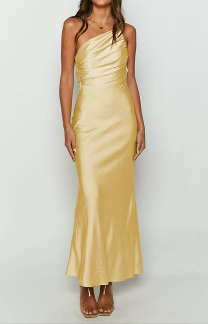Bambi Sunshine Yellow Formal Maxi