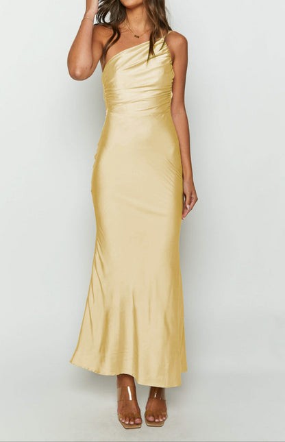 Bambi Sunshine Yellow Formal Maxi
