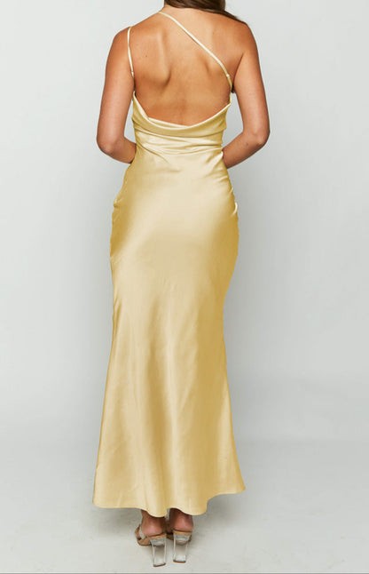 Bambi Sunshine Yellow Formal Maxi