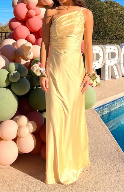 Bambi Sunshine Yellow Formal Maxi