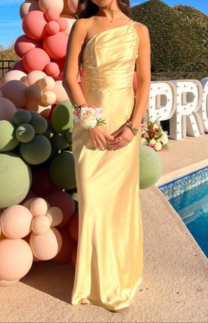 Bambi Sunshine Yellow Formal Maxi