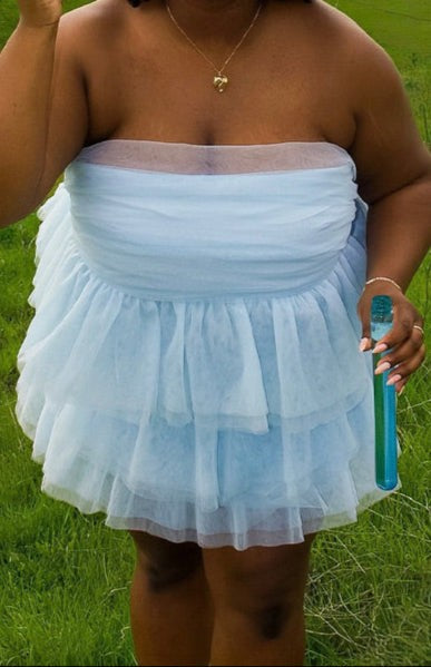Celina Sapphire Stretch Mini