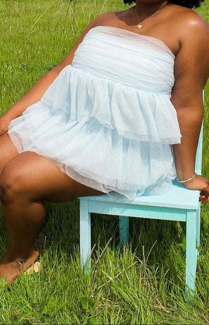 Celina Sapphire Stretch Mini