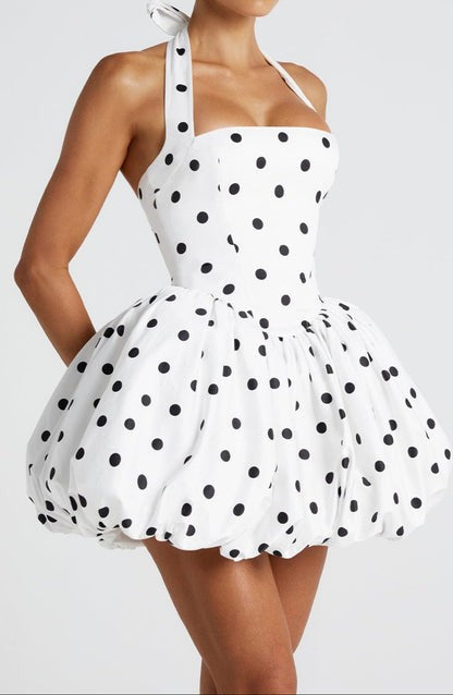 Maricia Noir Polka Puffball Mini
