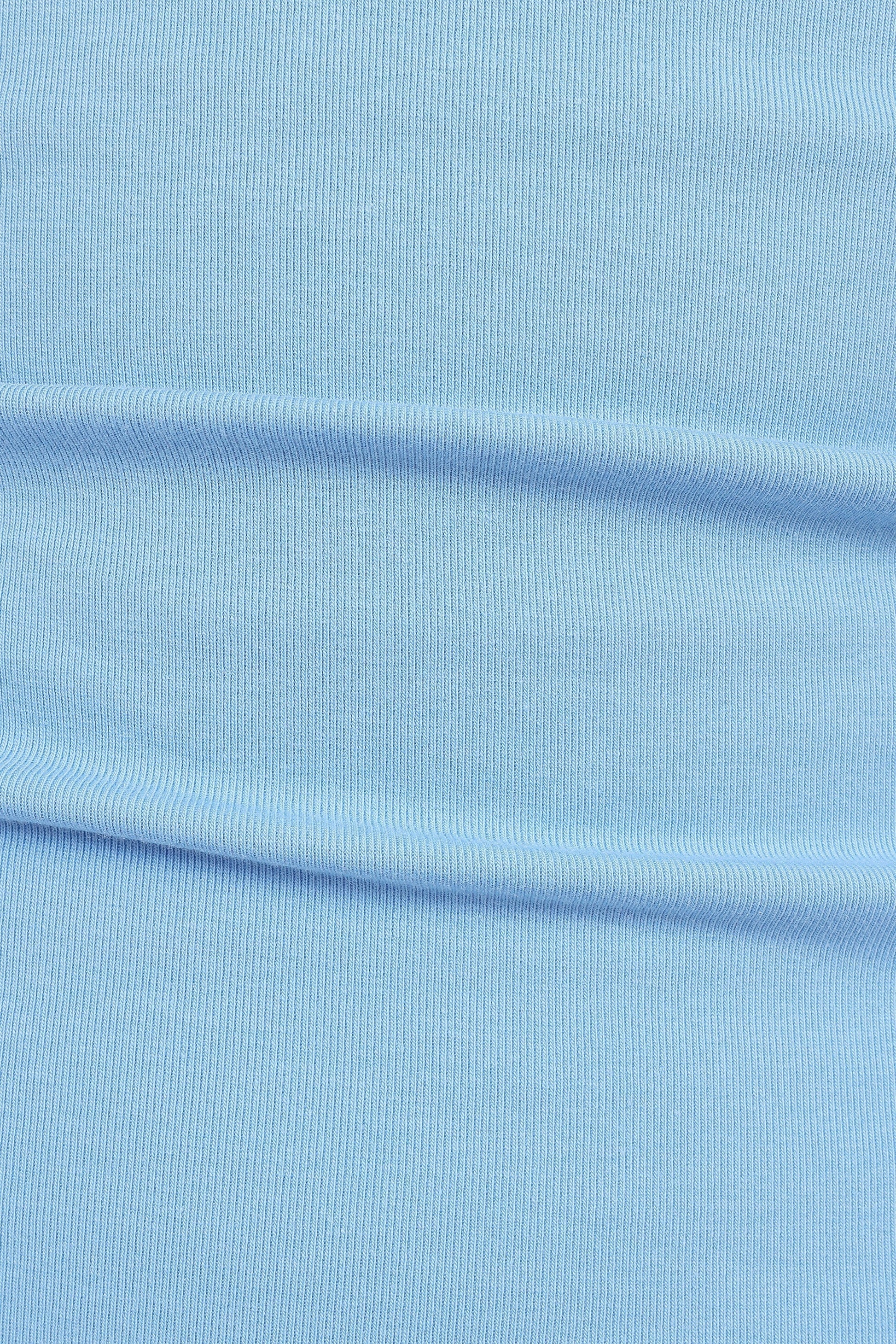 Ruched High-Neck Tank Top