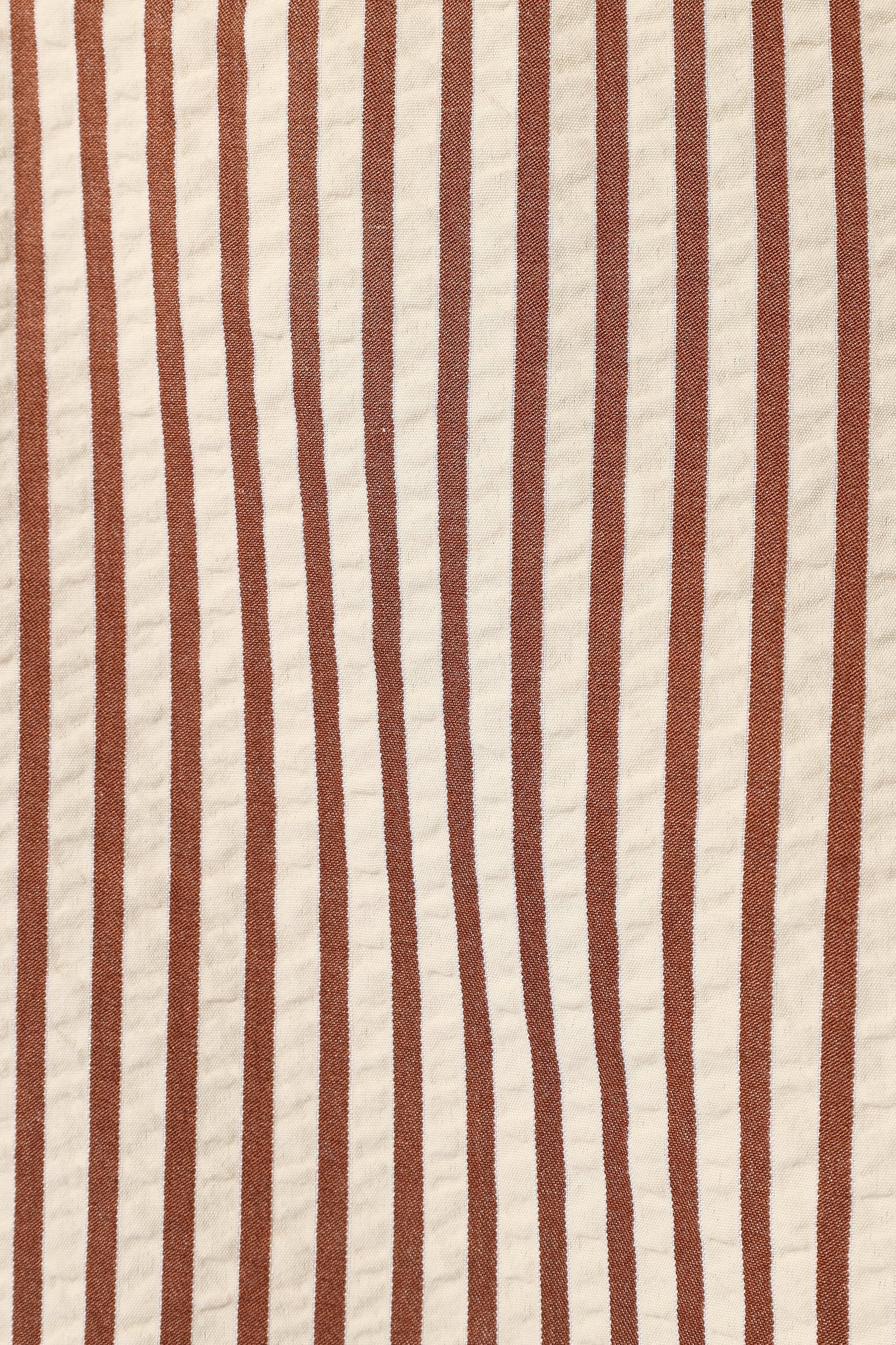 Striped High-Waist Pull-On Shorts